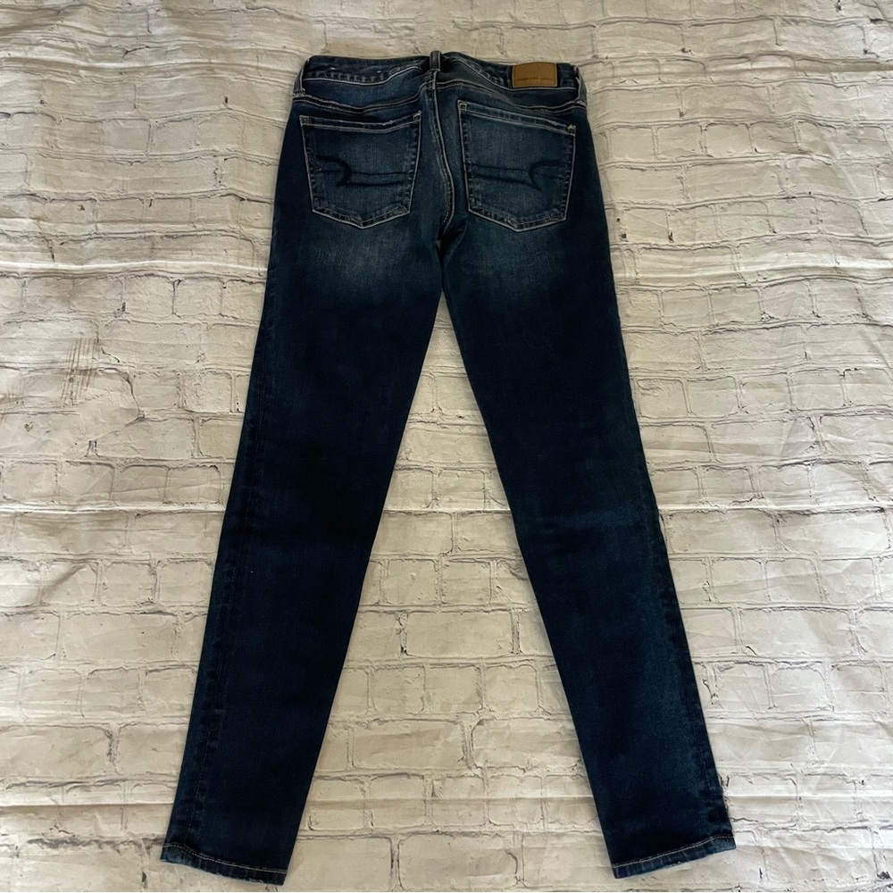 American Eagle Dark Wash Jegging Jeans - Picture 3 of 6